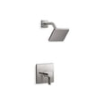 thumbnail image 1 of Kohler  1.75 GPM Parallel Rite-Temp Shower Trim Kit with Lever Handle - Vibrant Titanium, 1 of 1
