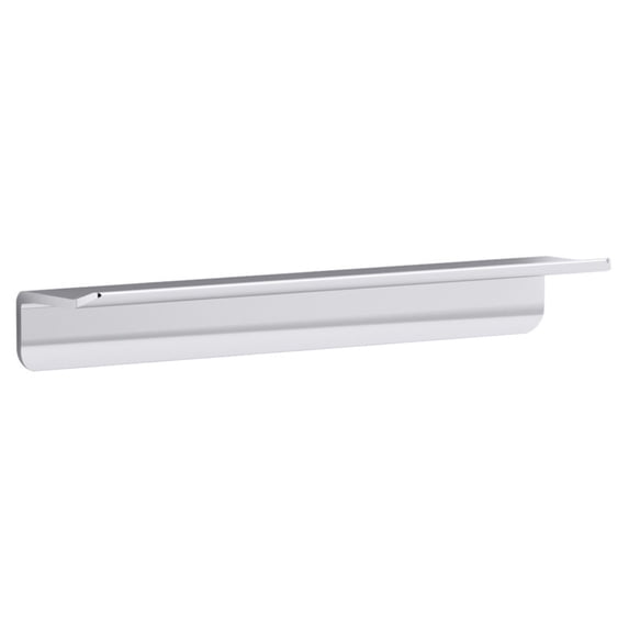kohler k-97622-shp choreograph 14 floating shower shelf, bright polished silver