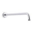thumbnail image 1 of Kohler  19 in. Statement Wall-Mount Single-Function Rainhead Arm & Flange - Vibrant French Gold, 1 of 1