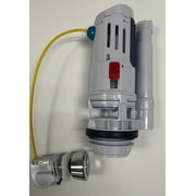 Kohler 2.5 inch, Dual Flush Valve for Two Piece Toilets with Cable & Flush Button
