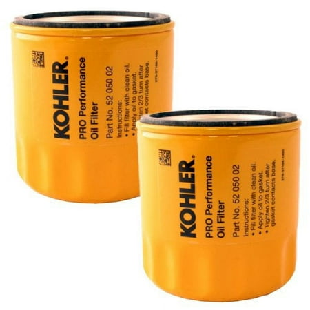 Kohler (2 Pack) 52 050 02-S Engine Oil Filter Extra Capacity For CH11 - CH15 price history and forecast - Kohler 52 050 02-S