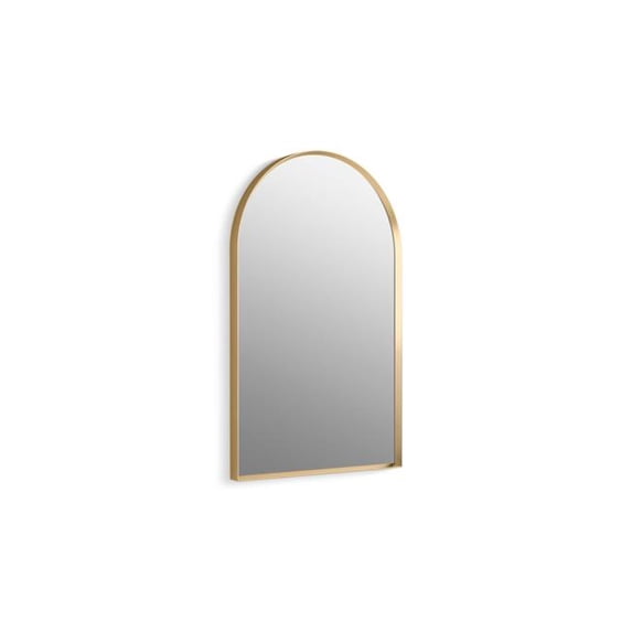 Kohler 30638-BGL 20 x 32 in. Essential Arched Framed Mirror - Moderne Brushed Gold