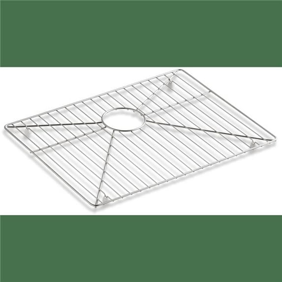 Kohler 21.2 x 15.9 in. Bottom Basic Sink Rack, Stainless Steel