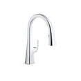 thumbnail image 1 of Kohler 22068-WB-CP Graze Touchless Smart Voice Control, Kitchen Sink Faucet Konnect, Polished Chrome, 1 of 7