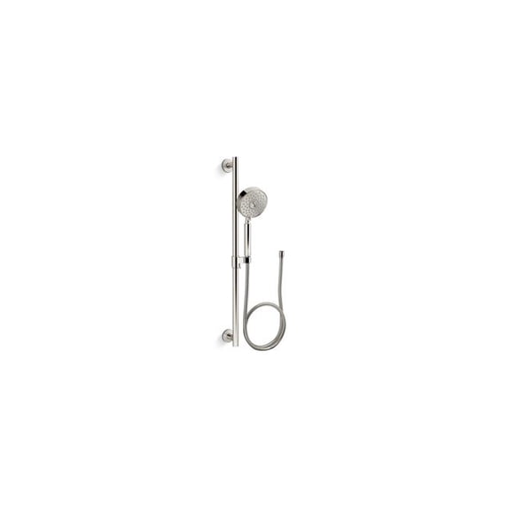 Kohler 22178-SN 2.5 GPM Purist Four-Function Hand Shower Kit - Vibrant Polished Nickel