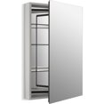 thumbnail image 1 of Kohler  24 x 36 in. Catalan Aluminum Single-Door Medicine Cabinet with 170 deg Hinge - Satin Anodized Aluminum, 1 of 4