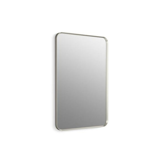 Kohler 31364-BNL 24 x 36 in. Essential Rectangular Framed Mirror - Brushed Nickel