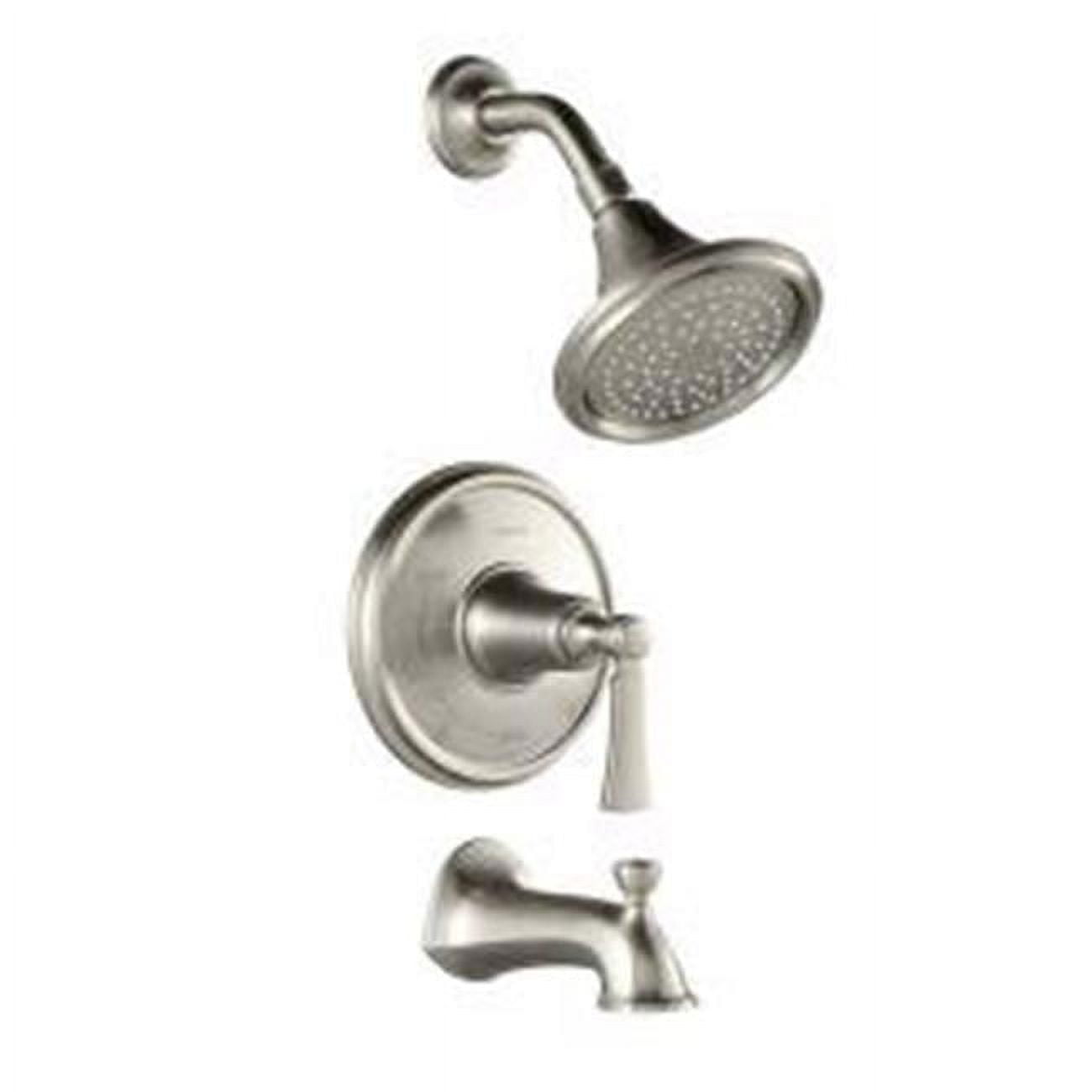 Kohler 246348 Elliston Single Handle Tub & Shower Faucet, Brushed Nickel