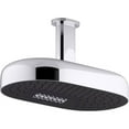 thumbnail image 1 of Kohler 26295-CP 14 in. 2-Function Statement Oval Rainhead with Katalyst Air Induction Technology - Polished Chrome, 1 of 7