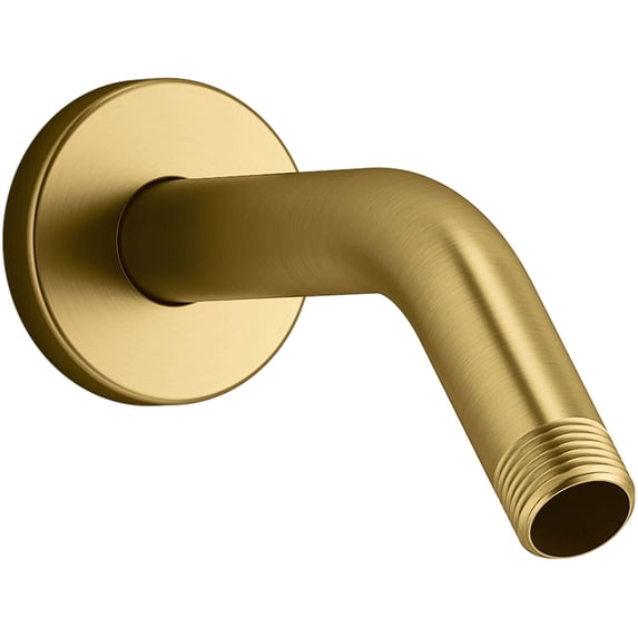 Kohler 26318-2MB Statement Shower Arm & Flange - Vibrant Brushed Moderne Brass