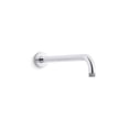 thumbnail image 1 of Kohler  15.5 in. Statement Wall-Mount Single-Function Rainhead Arm & Flange - Vibrant French Gold, 1 of 1