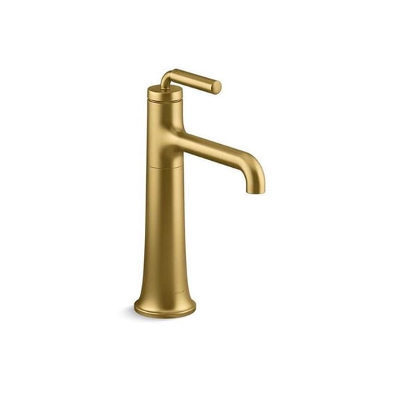 Kohler 26437-4K-2MB Tone Tall Single Control Bathroom Faucet - Vibrant Brushed Moderne Brass