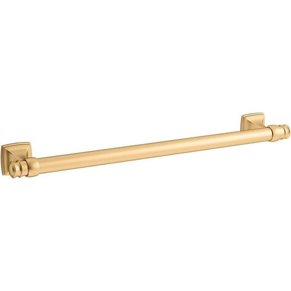 Kohler 26551-2MB 24 in. Grand Grab Bar - Vibrant Brushed Moderne Brass