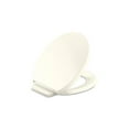 thumbnail image 1 of Kohler 26802-96 Impro Readylatch Quiet-Close Round-Front Toilet Seat - Biscuit, 1 of 1