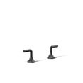 thumbnail image 1 of Kohler 27010-4-BL Occasion Lever Bathroom Sink Faucet Handles - Matte Black, 1 of 1