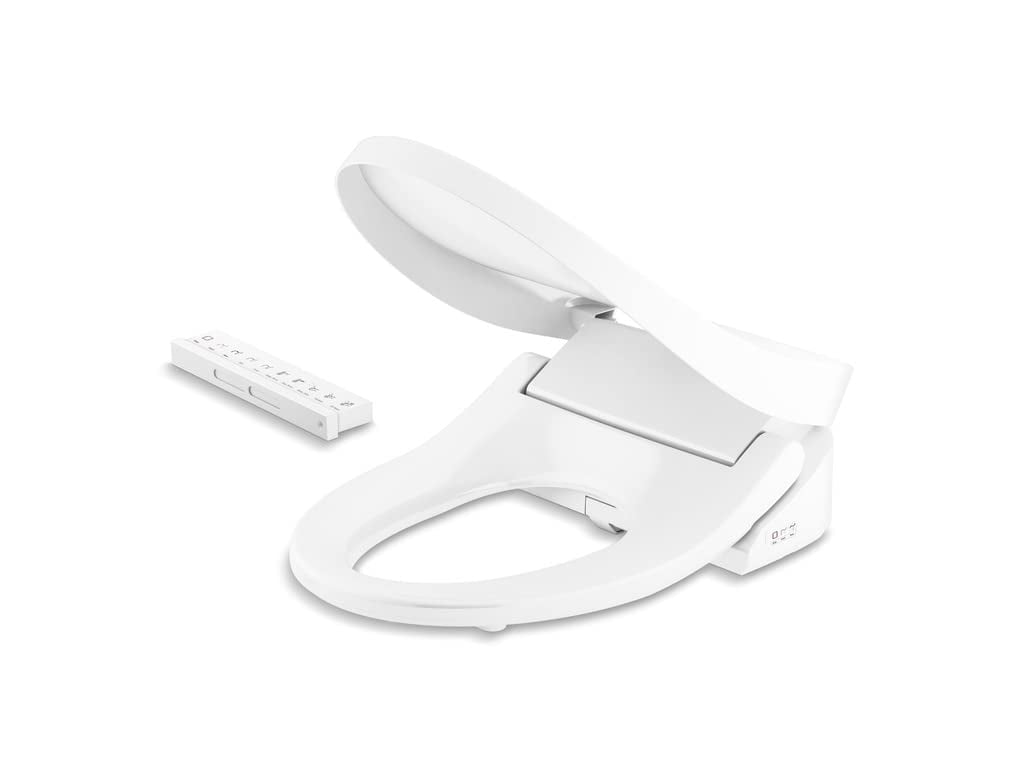 Kohler 28119-0 C3-325 Elongated Bidet Toilet Seat with Remote Control - White