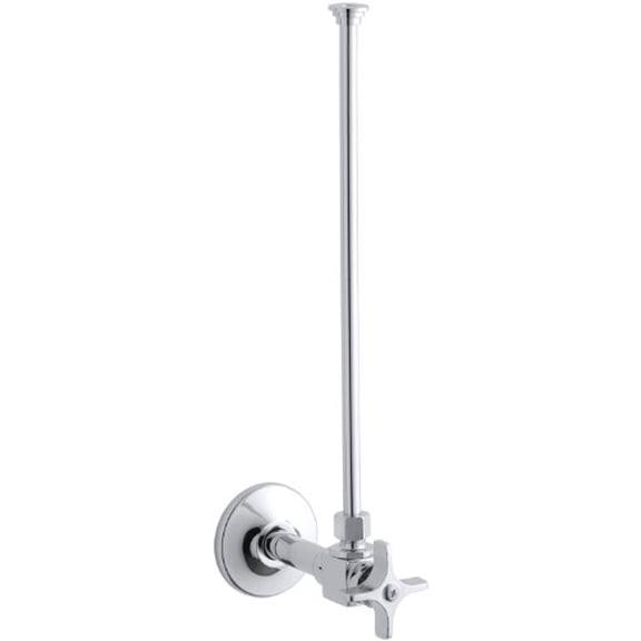 Kohler  3/8-inch NPT Angle Supply Annealed Vertical Tube 4-Arm Handle Stop