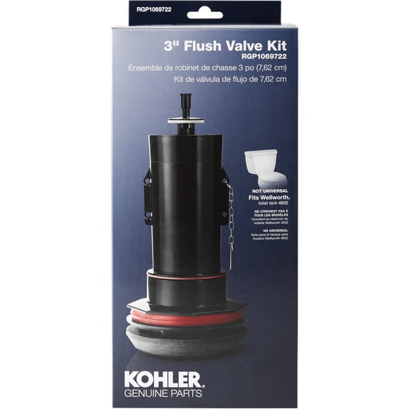 Kohler 3 In. Canister Flush Valve Repair Kit for Wellworth - Pack of 6