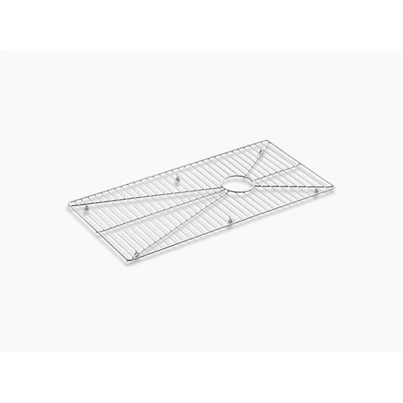 Kohler 30.968 x 15.062 in. Stages Stainless Steel Sink Rack for 45 in. Stages Kitchen Sink