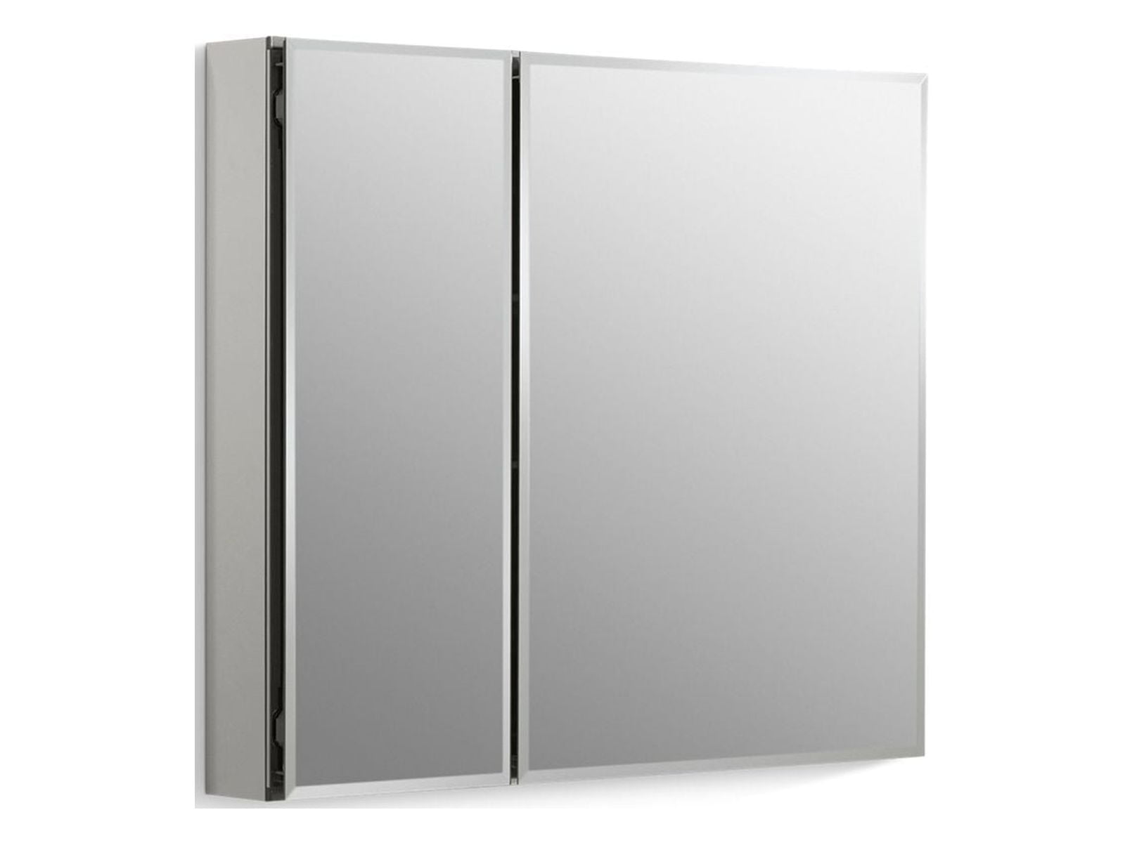 Kohler 30" W X 26" H Aluminum Two-Door Medicine Cabinet with Mirrored ...