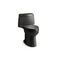 thumbnail image 1 of Kohler 30810-7 Santa Rosa Revolution 360 1 Piece 1.28 GPF Single Flush Elongated Toilet, Black (Seat Included), 1 of 3