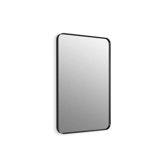 Kohler 31364-BLL 24 x 36 in. Essential Rectangular Mirror - Matte Black