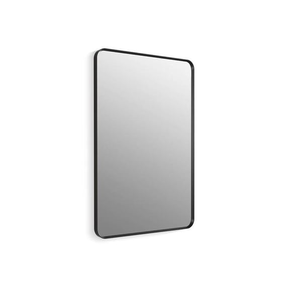 Kohler 31365-BLL 30 x 45 in. Essential Rectangular Mirror - Matte Black