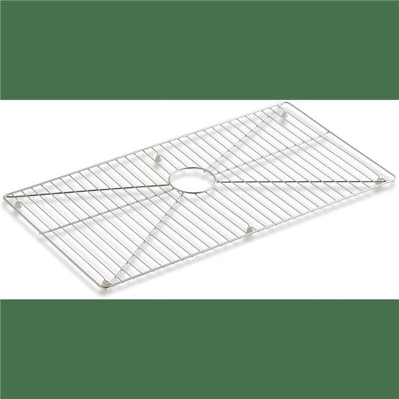 Kohler 32 in. Vault Bottom Sink Rack, Stainless Steel