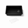 thumbnail image 1 of Kohler 33712-CM1 29 in. Undermount Single Bowl Kitchen Sink - Matte Black, 1 of 1