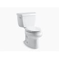 thumbnail image 1 of Kohler K-3575-0 Wellworth Classic Elongated 1.28 GPF Toilet, White, 1 of 4