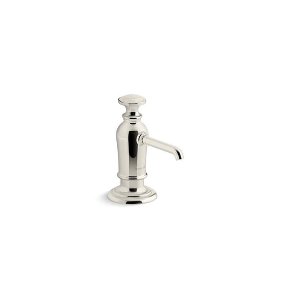 Kohler 35759-SN Artifacts Soap & Lotion Dispenser - Vibrant Polished Nickel