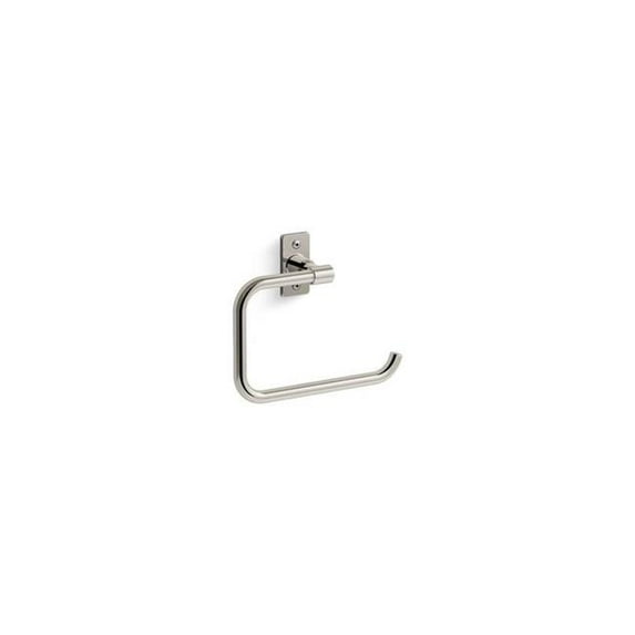 Kohler 35928-SN Castia by Studio MCGEE Towel Ring - Vibrant Polished Nickel