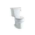 thumbnail image 1 of Kohler 3977-RA-0 1.6 GPF Well Worth Round-Front Toilet with Tank Cover Locks - White, 1 of 1