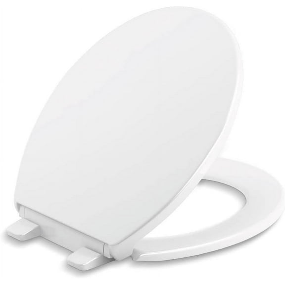 Kohler 4775-0 White Round Plastic, Toilet Seat