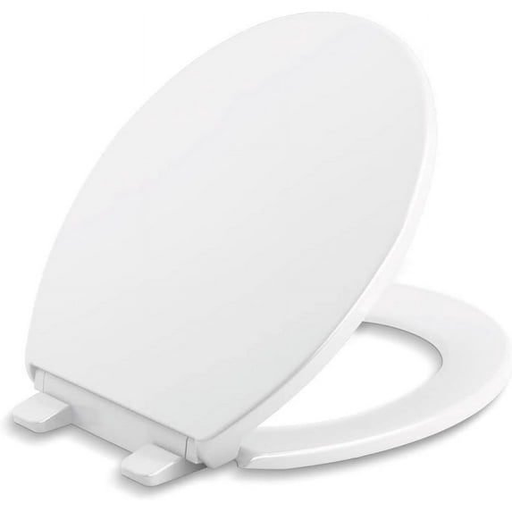 Kohler 4775-0 White Round Plastic, Toilet Seat