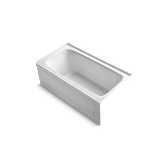 Kohler 60 x 32 in. Alcove Rectangle Bath Tub with Integral Apron