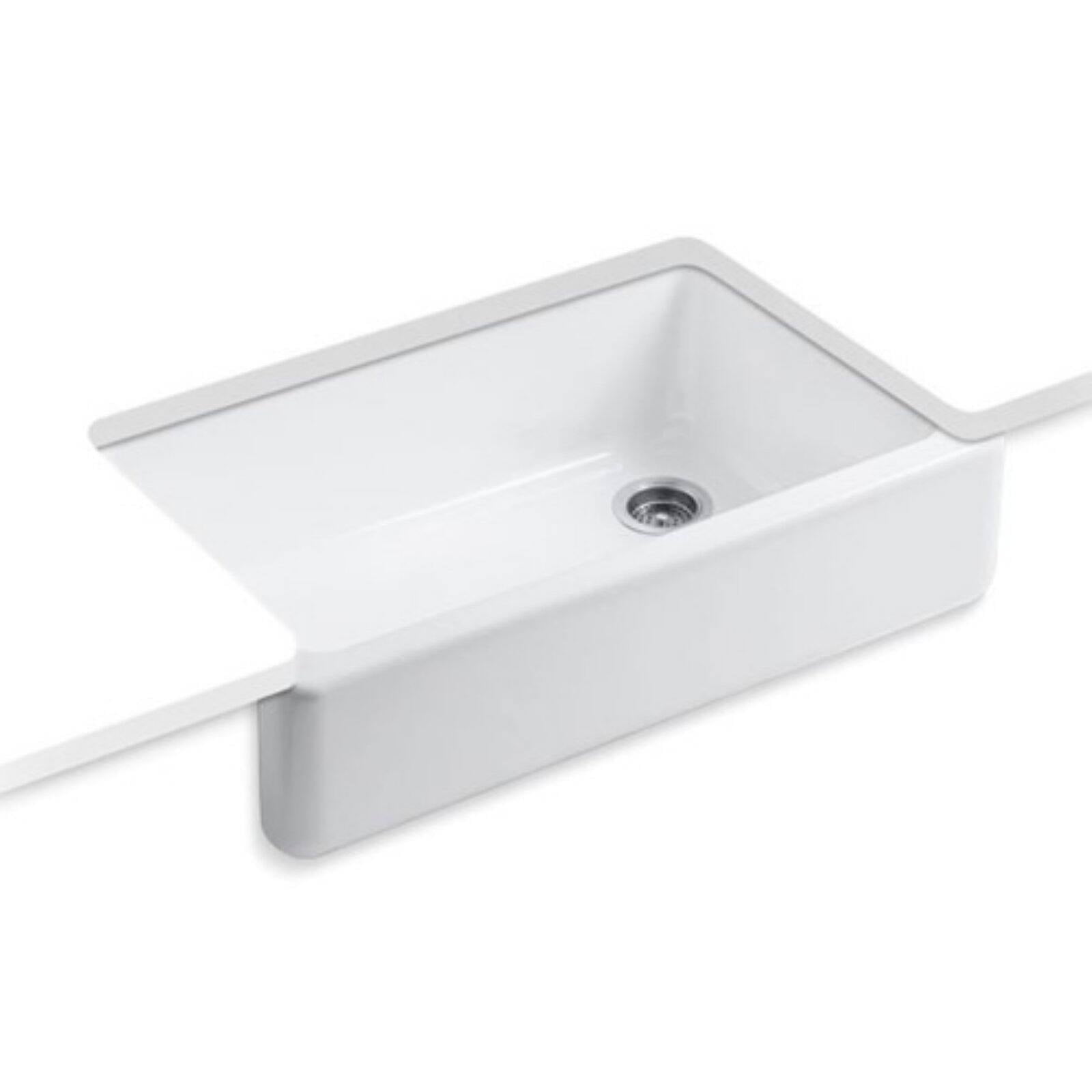 Kohler K6489 Whitehaven 3511/16" Farmhouse Undermount SelfTrimming