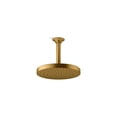 thumbnail image 1 of Kohler 76464-Y-2MB 8 in. 2.5 GPM Awaken Single-Function Rain Head - Vibrant Brushed Moderne Brass, 1 of 1