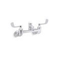 thumbnail image 1 of Kohler 830T10-5A-CP 8 in. Triton Bowe Service Sink Faucet with Pail Hook & Blade - Polished Chrome, 1 of 1