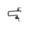 thumbnail image 1 of Kohler 99270-BL Artifacts Wall-Mount Pot Filler - Matte Black, 1 of 1