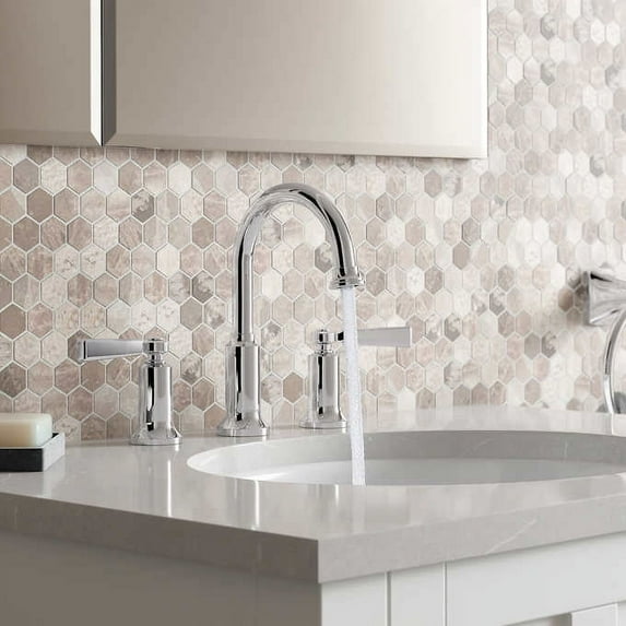 Kohler Aderlee 8" Widespread Bathroom Faucet R21187-4D-CP, Polished Chrome