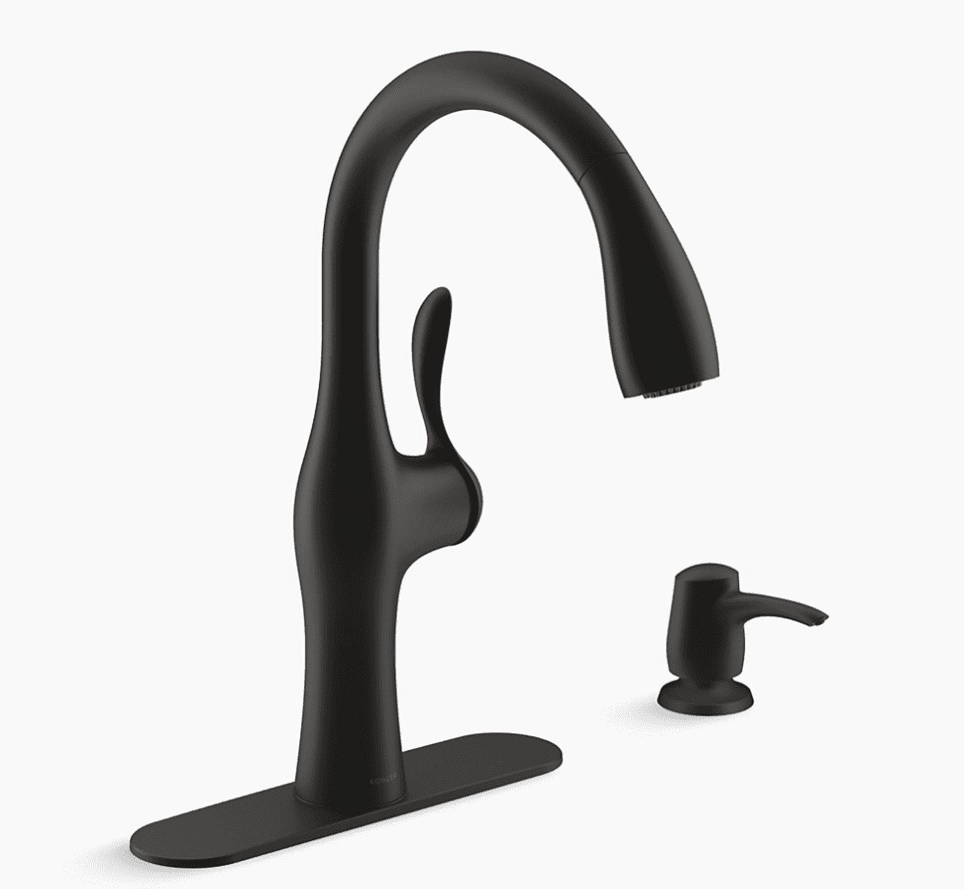 Kohler Alma 1.5 GPM Kitchen Faucet with Pull Down Sprayer & Soap