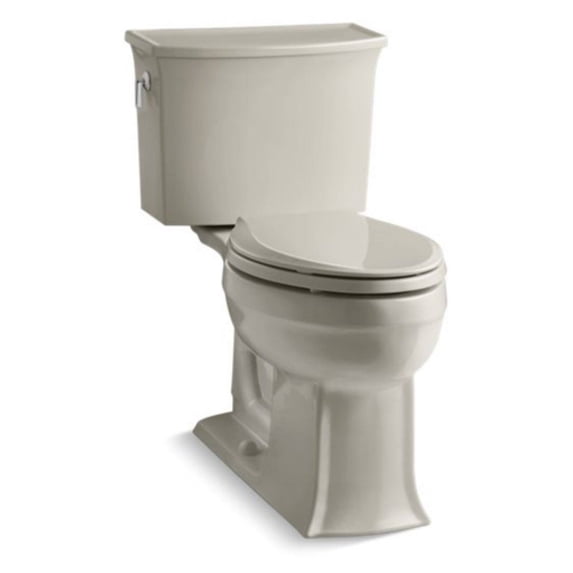 Kohler Archer KOH3551 Comfort Height 2 Piece Elongated Toilet