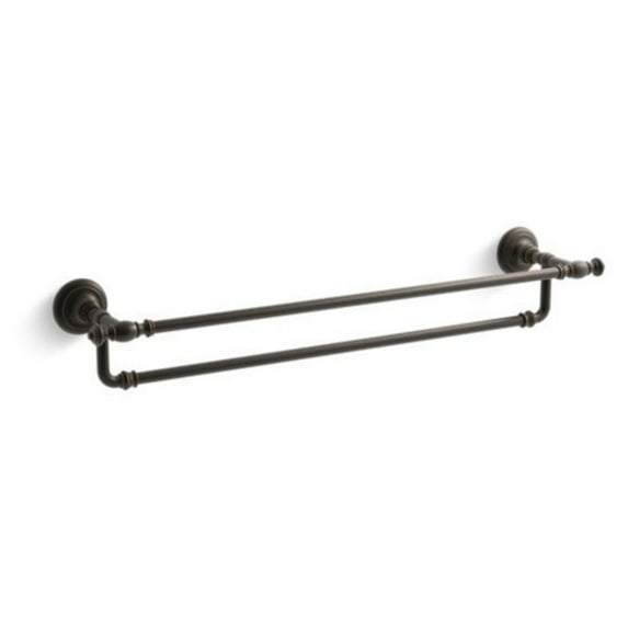 Kohler Artifacts 24 in. Double Bathroom Towel Bar