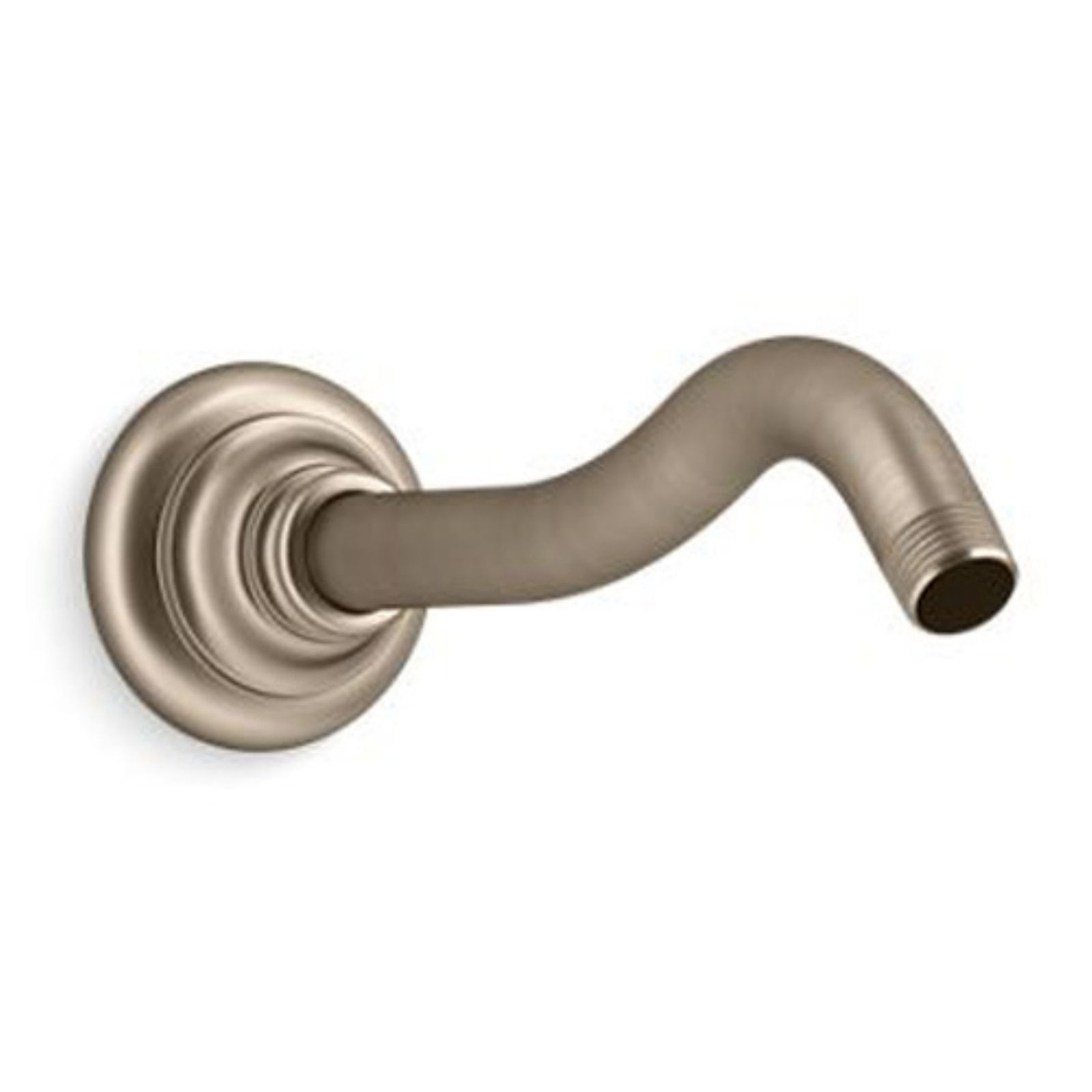 Kohler Shower Arm With 3-Way Diverter - Vibrant Brushed Bronze Finish, Brass Construction (K-76330-BV)