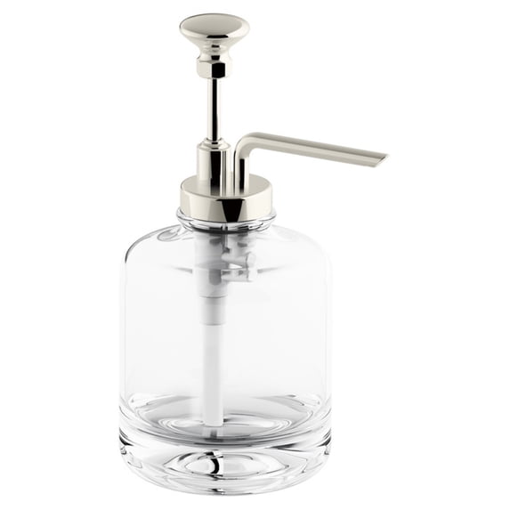 Artifacts Soap Dispenser, Vibrant Polished Nickel