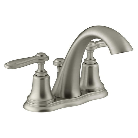 Kohler Bellwood, 4" Centerset Faucet, Brushed Nickel Finish R97833-4D-BN - NEW