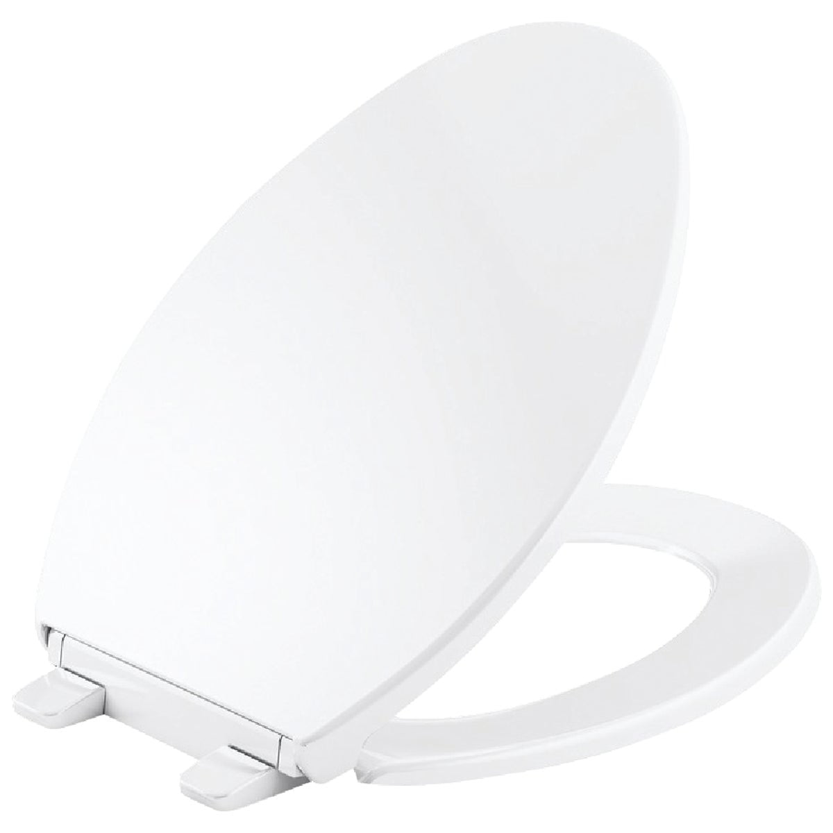 Kohler Brevia Elongated Toilet Seat, QuickRelease Hinges, Stain