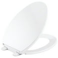 Kohler Brevia Elongated Toilet Seat With QuickRelease Hinges, White