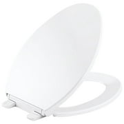 Kohler Brevia Elongated Toilet Seat With Quick-Release Hinges, White